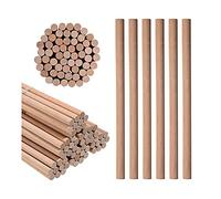 Sessleger 60 bastoncini di ritmo per bambini in massa di legno Lummi Bastoncini Musica Classe Strumenti di Percussione per Bambini e Ragazze in Classe