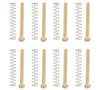 Sessleger 8 pezzi M2.5x32MM Pick-up per chitarra elettrica di Humbucker, regolazione 'altezza vite e molla, passo 0,4 mm,