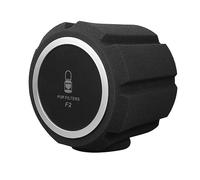 Sessleger F2 Microfono A Condensatore Professionale Schermo Studio Filtro Acustico Parabrezza Filtro Microfono Registrazione Rete Nero Facile Installazione