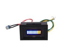 Sessleger Indicatore di livello del carburante 12 V universale per moto e auto, indicatore di livello LED per parti auto