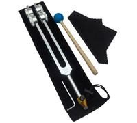 Sessleger OTTO64HZ Set di Diapasons con di base per guarire i Chakra, terapia del suono, mantenere il corpo, l' e l' in