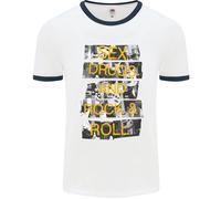 Sesso Droga & Rock & Rotolo Chitarra Musica Erba Uomo Ringer