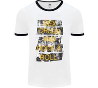 Sesso Droga & Rock & Rotolo Chitarra Musica Erba Uomo Ringer