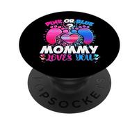 Sesso Rivela Mamma Team Rosa O Blu Cosa ne Pensi PopSockets PopGrip Adesivo