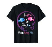 Sesso rivelare Pesca Uncle Loves You Baby Annuncio Maglietta