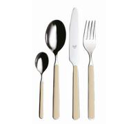 Sestiglia c/g fantasia in Acciaio Inossidabile, colore Tortora, Lavabile in lavastoviglie Beige