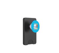 Sesto compleanno di Beach Kitty nella mia era di 6 anni, simpatico gatto PopSockets PopWallet per MagSafe