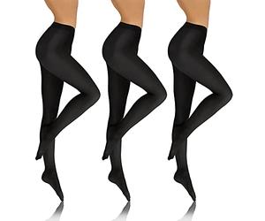 sesto senso 3 M paia Collant Donna Opaco Microfibra 70 DEN Nero 4 L SET1