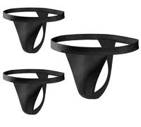 sesto senso 3 Paia Perizoma Uomo Cotone Perizoma Tanga Sport G-String