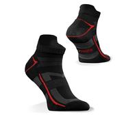 sesto senso 4 Pack di Calzini Nero Rosso Sportivi da Running Unisex da Uomo e Donna SKB_07 39-42 Black/Red