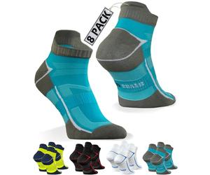sesto senso 8 Pack di Calzini Sportivi da Running Unisex da Uomo e Donna SKB_07 35-38 Mix