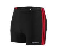 sesto senso Boxer da Bagno Aderente da Uomo, Sportivo e Impermeabile per Nuotare - Taglia XL, Colore Nero - Costume da Bagno Aderente