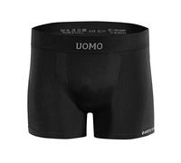 sesto senso Boxer Uomo Intimo Pantaloncini retrò Pugili Senza Cuciture Aderenti Comodi Taglio Classico Elastico Biancheria Intima Uomo L/XL Nero