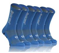 sesto senso Calzini Sportivi Blu Uomo Donna Cotone Calzini Media Lunghezza 35-38 Blue