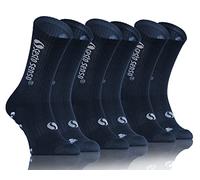 sesto senso Calzini Sportivi Blu Uomo Donna Cotone Calzini Media Lunghezza 39-42 Dark Blue