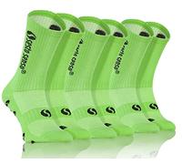 sesto senso Calzini Sportivi Verde Uomo Donna Cotone Calzini Media Lunghezza 43-46 Green