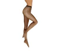 sesto senso Collant Trasparenti Donna 2 S0 Denari Effecto Tutto Nudo Sottile Estivi Invisibili Liscio XL Nero