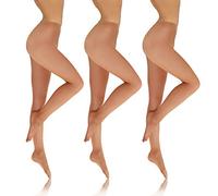 sesto senso Collant Trasparenti Donna 8 Den 3 Pezzi Invisible Pantyhose 3 M Diano 3 Pack