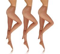 sesto senso Collant Trasparenti Donna 8 Den 3 Pezzi Invisible Pantyhose 4 L Vision 3 Pack