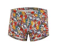 sesto senso Divertenti Mini Boxer da Uomo con Motivi Funny Pantaloncino Uomo XXL Cani