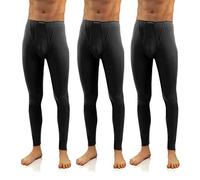 sesto senso Herren 3er Pack Lange Unterhose 114 Modell k3