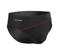 sesto senso Pantaloncini da Bagno Uomo Dimensioni da M a 4XL Costume Boxer Calzoncini Swim Shorts BD 413 4XL, Nero