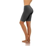 sesto senso Pantaloncini Donna Grafite Corti Cotone Ragazza Colorati Pantaloni Sportivi Fitness Yoga Pantaloni XXL Graphit