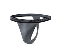 sesto senso Perizoma Uomo Cotone String Tanga Sexy Ligerie XXL Grafite