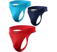 sesto senso Perizoma Uomo Micromodal 3 Pezzi String Tanga Sexy Ligerie