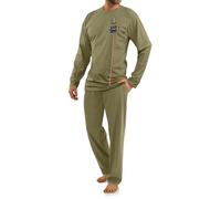 sesto senso Pigiama Uomo Militare Corto Estivo Cotone Tshirt Pantalonici Set Corte