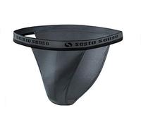 sesto senso Slip Uomo Cotone 1 2 e 4 Pacchi Sexy Mutande Comodo Biancheria Intima di Base Tanga