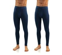 sesto senso Uomo 2 Pack Calzamaglia Lunga Intimo Uomo k2 (BluScuro, M)