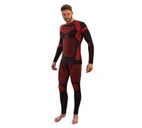sesto senso Uomo Biancheria Intima Funzionale Set Maglia a Maniche Lunghe Pantaloni Livello Base