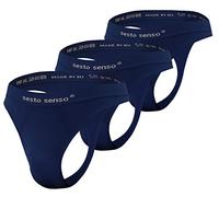 sesto senso Uomo Seamless Strings Mutande G-Strings Sexy Intima di Base Perizoma 3 Pack