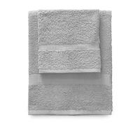 Set 1+1 Asciugamani E OSPITE TINTUNITA & Company (Grigio)