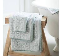 Set 1+1 - Asciugamano e ospite PIP STUDIO Tile de Pip Light Blue