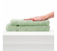 Set 1+1 viso e ospite spugna 650 gr/mq COGAL RANGER Verde Celadon