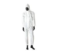 Set 1 o 5 Tuta protettiva in TNT 40 gr Bianco M, L,XL, XXL DPI Classe 1 - C19090