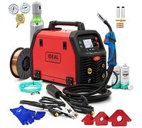Set 1 Saldatrice Ideal™ Tecno MIG 205 MIG/MAG WIG 3 in 1 Inverter 200A Sintonizzatore