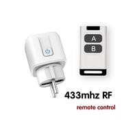 (set 1) Telecomando universale Mini prese elettriche 433MHZ Rf Smart Plug 220V 16A Prese singole