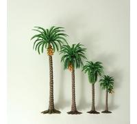 Set 10 Alberi di per Diorama Ferroviario Set 10 Alberi di per | Plastica , altezza 15cm, ideale per diorami ferroviari, scenografie architettoniche, dettagli realistici(H=9CM)
