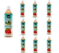 Set 10 Aloe Vera Drink Anguria - Dissetante, Naturale, Gusto Estivo