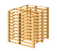 SET 10 Bancali Pallet Bancale 80x120 cm in Legno Pedane per Magazzino, Logistica