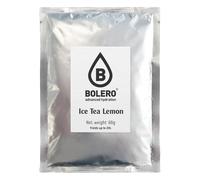 SET 10 busta BOLERO DA 88 grammi Ice Tea Lemon Preparato istantaneo polvere solubile in bustine Sticks per Bevande con Stevia e Vitamina C e Senza Zucchero ideale per fitness e diete