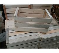 Set 10 cassette della frutta in legno nuove allestimento 50x30x27 peso 2 kg