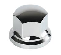 Set 10 copribulloni camion cromati in ABS diametro 32mm 97658