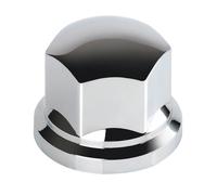 Set 10 copribulloni camion cromati in ABS diametro 32mm 97658