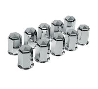 Lampa Set 10 Copribulloni In Abs - Ø 33 Mm - Cromo S_0290_98049 Auto, Moto E Nau