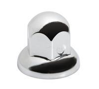 Set 10 copribulloni in acciaio, testa tonda - Ã 32 mm