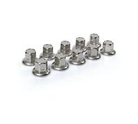 Set 10 copribulloni in acciaio inox - Ã 33 mm